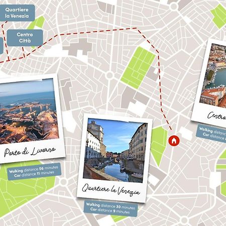Free Parking Appartamento 5 Stelle Elegante Con Suite ليفورنو المظهر الخارجي الصورة